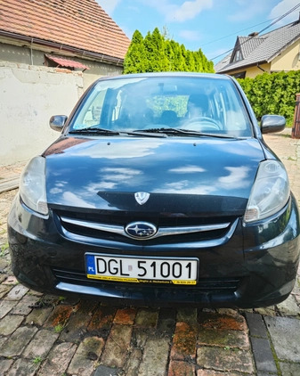 Subaru Justy cena 9900 przebieg: 188652, rok produkcji 2010 z Głogów małe 277